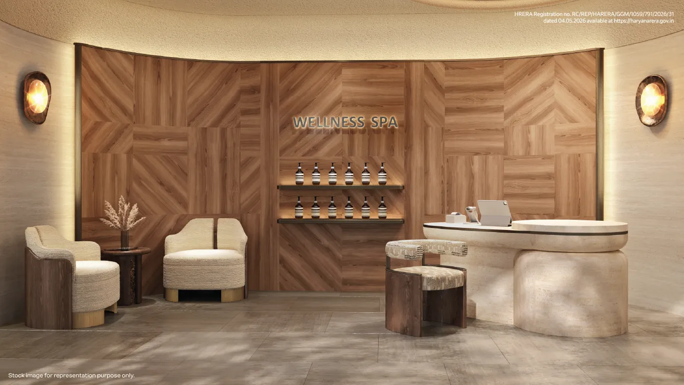 Wellness spa, Godrej Samaris, Sector 53, Gurugram