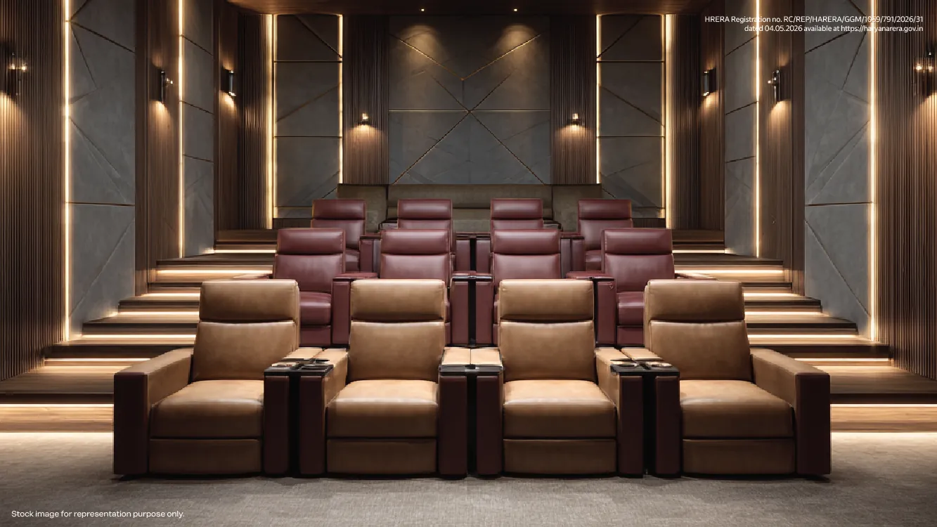Mini theatre, Godrej Samaris, Sector 53, Gurugram