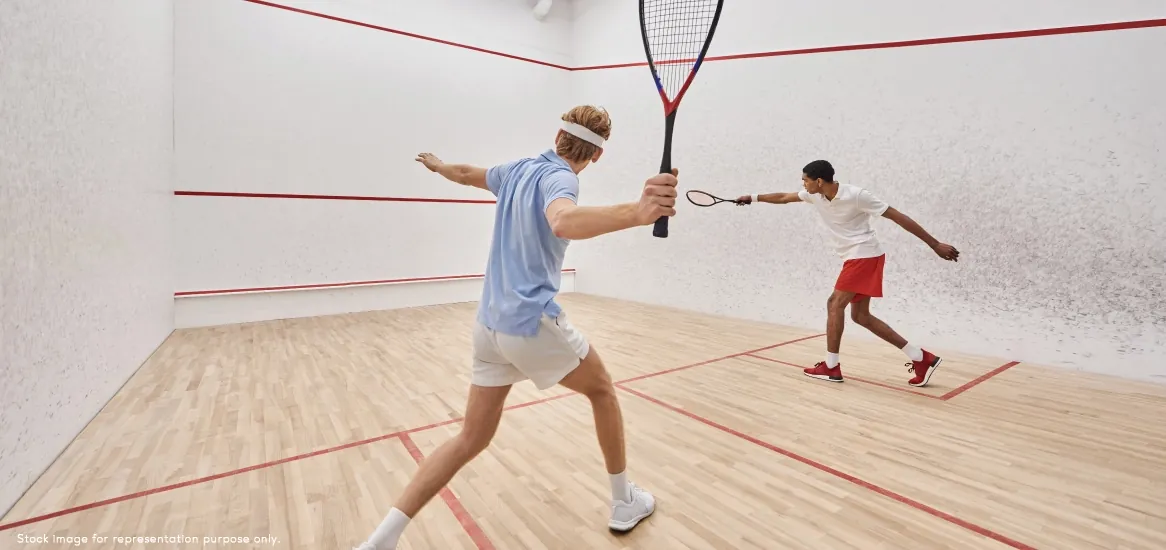 Squash court, Godrej Sora, Sector 53, off Golf Course Road, Gurugram